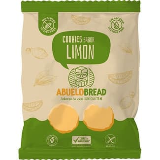 Cookies sabor limón sin gluten y sin lactosa bolsa 150 g -