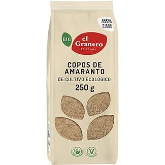 Bio copos de amaranto de cultivo ecológico bolsa 250 g -