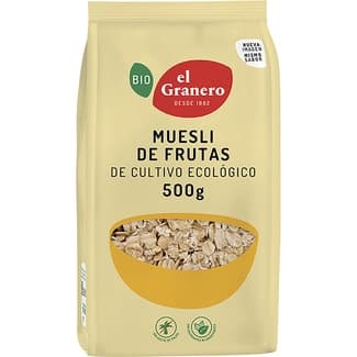 Bio Muesli con frutas ecológico bolsa 500 g -