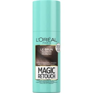 Tinte retoca raíces instantáneo Le Brun marrón spray 75 ml -