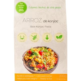 Arroz de konjac sin gluten y vegano envase 270 g -