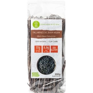 Tallarines de judía negra sin gliuten bolsa 200 g -