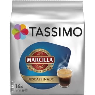 Marcilla café descafeinado estuche 16 cápsulas -
