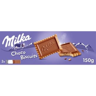 Chocobiscuits galletas con chocolate 6 paquetes individuales de 2 unidades caja 150 g -