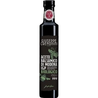 Aceto balsámico de Modena biocológico I.G.P. botella 250 ml -
