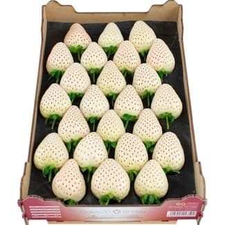 Fresa blanca caja 600 g
