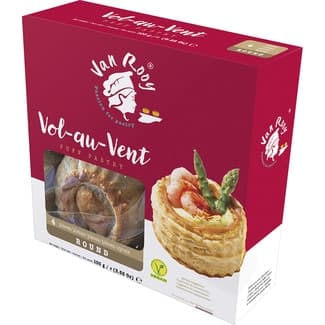 Volovanes 4 unidades estuche 100 g -