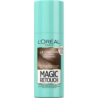 Tinte retoca raíces instantáneo Le Chatain castaño spray 75 ml -