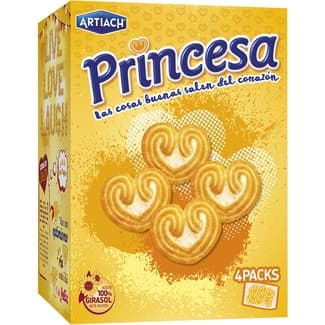 Galletas mini con forma de corazón paquete 120 g -