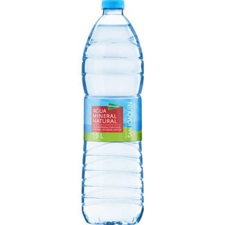 Agua mineral natural del manantial de San Joaquín botella 1,5 l -