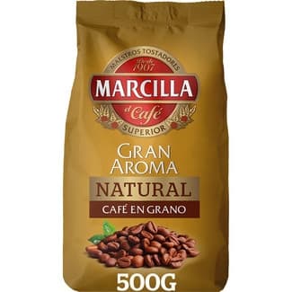 Café en grano natural paquete 500 g -