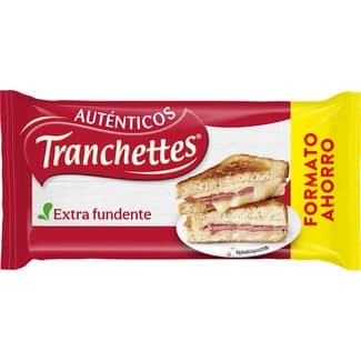 Queso fundido natural en lonchas 22 unidades envase 412 g -