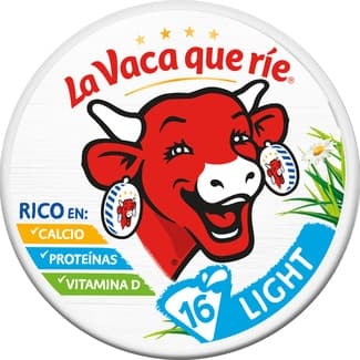 Queso fundido light 16 porciones caja 250 g -