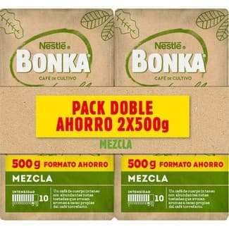 Café molido mezcla intensidad 9 pack 2 paquetes 500 g -