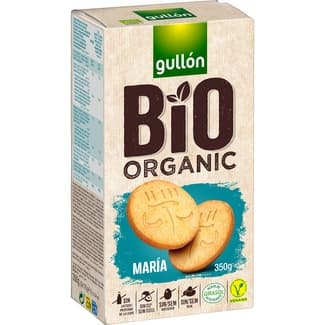 Galletas María sin lactosa, sin huevo, sin frutos secos y sin soja ecológicas caja 350 g -