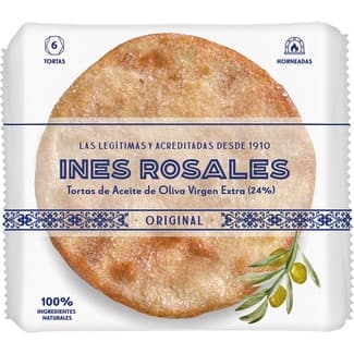 Tortas de aceite 6 unidades paquete 180 g -