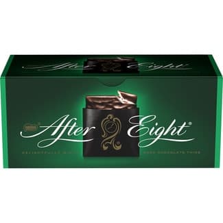 Láminas de chocolate y menta estuche 200 g -