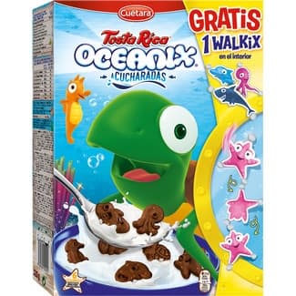 Oceanix galletas a cucharadas de chocolate paquete 320 g -