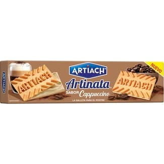 Galletas de barquillo rellenas sabor cappuccino paquete 210 g -