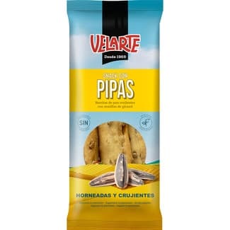 Pipas barritas de pan crujientes con semillas de girasol bolsa 80 g -