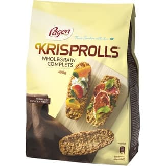 Panecillos suecos integrales paquete 400 g -