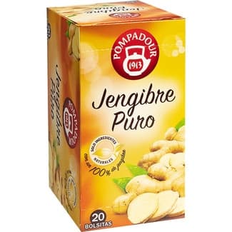 Infusión de jengibre puro estuche 20 bolsitas -