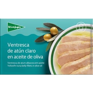 Ventresca de atún en aceite de oliva lata 73 g neto escurrido -