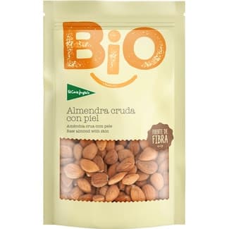 Almendra cruda con piel ecológica bolsa 200 g -