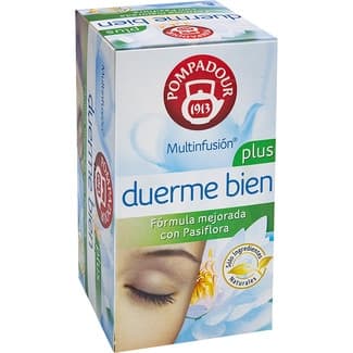 Plus Duerme Bien multinfusión con Pasiflora estuche 20 bolsitas -