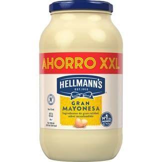 Mayonesa sin gluten sin lactosa formato xxl frasco 825 ml -