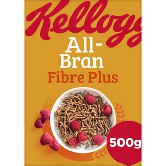 Fibre Plus cereales de desayuno con salvado de trigo paquete 500 g -