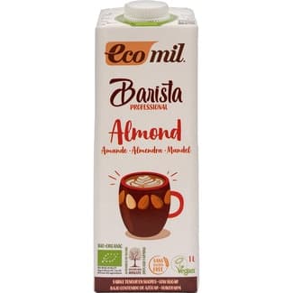 Barista Profesional bebida de almendras ecológica sin gluten y sin lactosa brik 1 l -