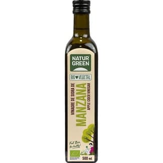 Vinagre de sidra de manzana ecológico botella 500 ml -