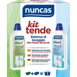 Kit tende 1 y 2 tratamiento especifico cuidado cortinas blancas 2 frasco 225 ml -