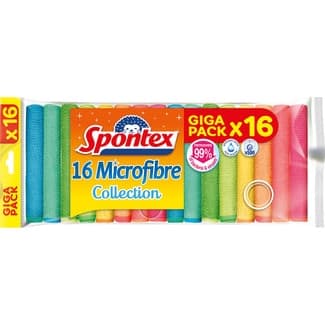 Microfibre Collection bayeta blister 16 unidades -