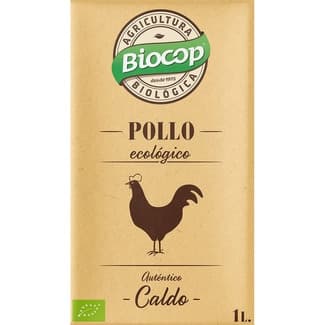 Caldo de pollo ecológico brik 1 l -
