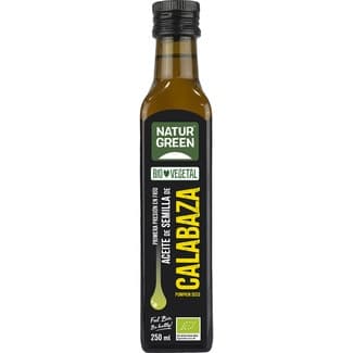 Aceite de semillas de calabaza 1ª presión en frío ecológico botella 250 ml -