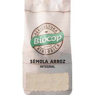 Semola de arroz integral ecológica envase 500 g -