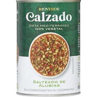 Salteado de alubias guisadas lata 400 g -