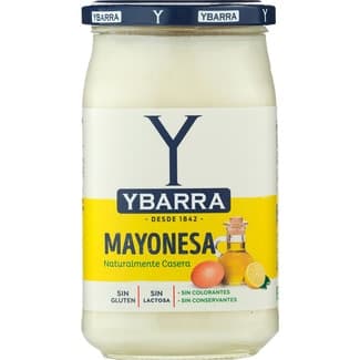 Mayonesa sabor casero sin gluten y sin lactosa frasco 450 ml -