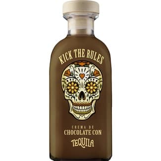 Licor de crema de chocolate con tequila botella 70 cl -