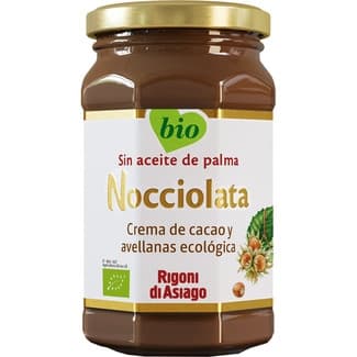 Bio crema de cacao y avellanas ecológica frasco 250 g -