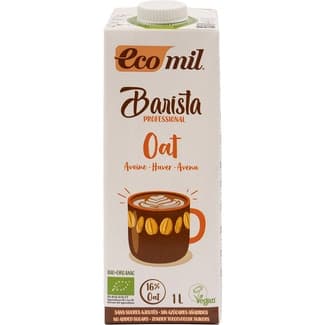Barista Profesional bebida de avena ecológica sin lactosa brik 1 l -