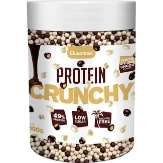 Bolitas crujientes bañadas en chocolate blanco y negro bote 500 g -