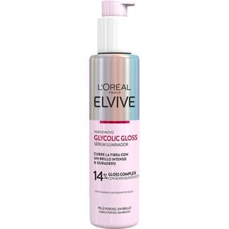 Glycolic Gloss sérum capilar sin aclarado iluminador dosificador 150 ml para pelo poroso, sin brillo -