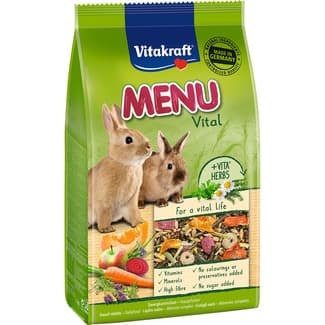 Menú Vital alimento para conejos adultos envase 3 kg -