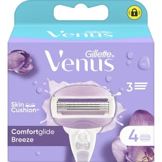 Comfortglide Breeze recambio de maquinilla depilatoria estuche 4 unidades -