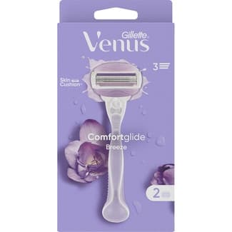 Comfortglide Breeze maquinilla depilatoria 1 unidad + 2 recambios -
