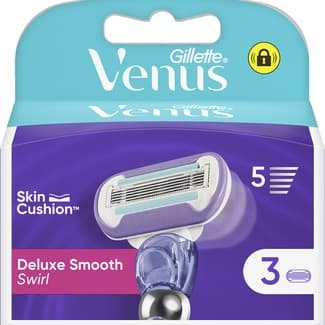 Maquinilla depilatoria Deluxe Smooth Swirl blister 3 unidades -