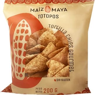 Totopos de maíz fritos bolsa 200 g -